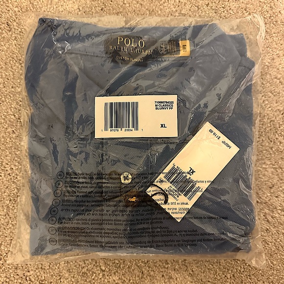 Polo Ralph Lauren Other - Polo Ralph Lauren men’s navy blue polo shirt size XL